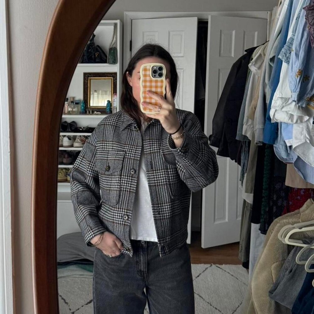 Mango Women's multi Jacket size small